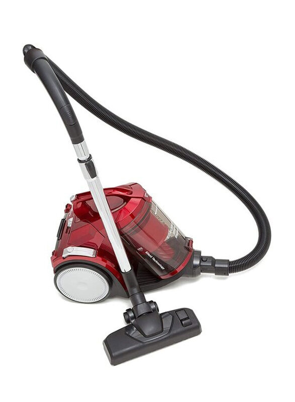 Sharp Single Cyclone Canister Bagless Vacuum Cleaner with Hepa Filter, 2200W, Ec-Bl2203A-Rz, Red
Sharp Single Cyclone Canister Bagless Vacuum Cleaner with Hepa Filter, 2200W, Ec-Bl2203A-Rz, Red