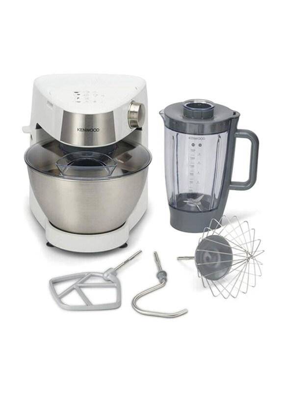 Kenwood 4.3L Kitchen Machine Prospero Stand Mixer, 1000W, KHC29.B0WH, Silver/White
Kenwood 4.3L Kitchen Machine Prospero Stand Mixer, 1000W, KHC29.B0WH, Silver/White