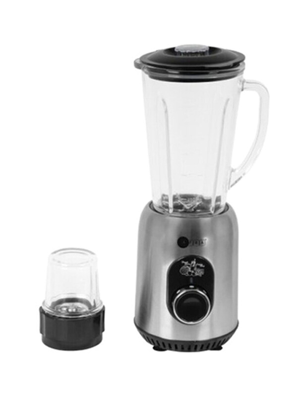 Afra 1.8L 2-in-1 Blender with 5 Speed Settings, Glass Blender Jar, Grinder Jar & 6 Cutting Blades, Silver
Afra 1.8L 2-in-1 Blender with 5 Speed Settings, Glass Blender Jar, Grinder Jar & 6 Cutting Blades, Silver