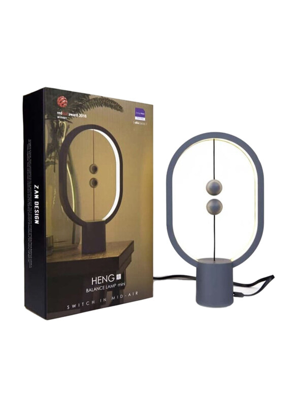 Perfect Mania Heng Balance High-Tech Simple Creative Intelligent LED Balance Magnetic Switch Small Desk Lamp, Grey
Perfect Mania Heng Balance High-Tech Simple Creative Intelligent LED Balance Magnetic Switch Small Desk Lamp, Grey