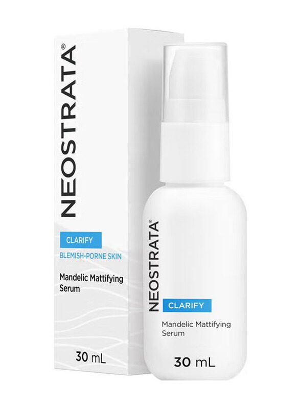 Neostrata Clarify MAndelic Mattifying Serum Oil And Shine Control Alpha Hydroxy And Glycolic Acids, 30ml
Neostrata Clarify MAndelic Mattifying Serum Oil And Shine Control Alpha Hydroxy And Glycolic Acids, 30ml