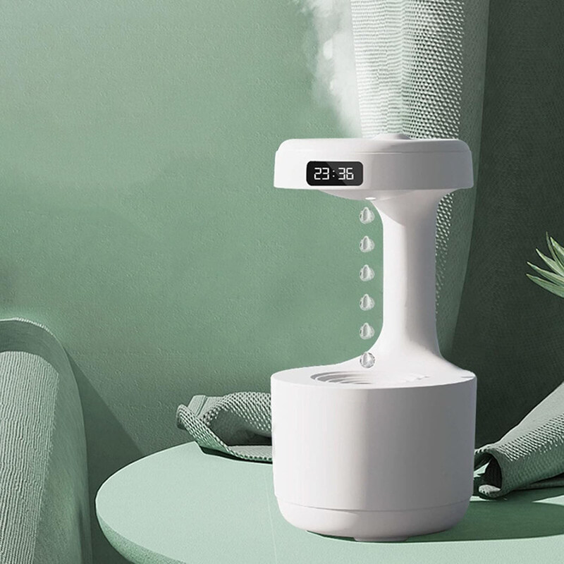 Generic Paperbacks Anti-Gravity Water Droplet Cool Mist Humidifier, 0.8L, White
Generic Paperbacks Anti-Gravity Water Droplet Cool Mist Humidifier, 0.8L, White