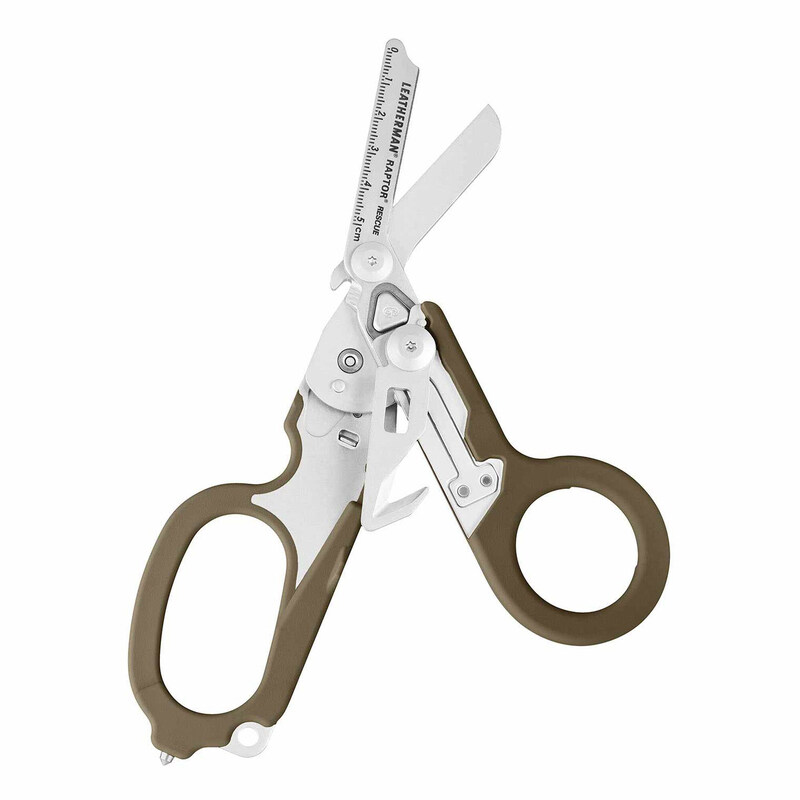 Leatherman Raptor Rescue Multitool with Utility Box Int, 832174, Coyote Tan
Leatherman Raptor Rescue Multitool with Utility Box Int, 832174, Coyote Tan