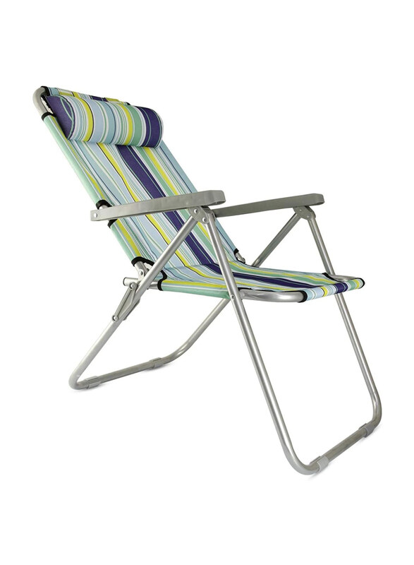 Go2Camps 1-Person Alsaqer Folding Camping Chair with Headrest Chair, Multicolour
Go2Camps 1-Person Alsaqer Folding Camping Chair with Headrest Chair, Multicolour
