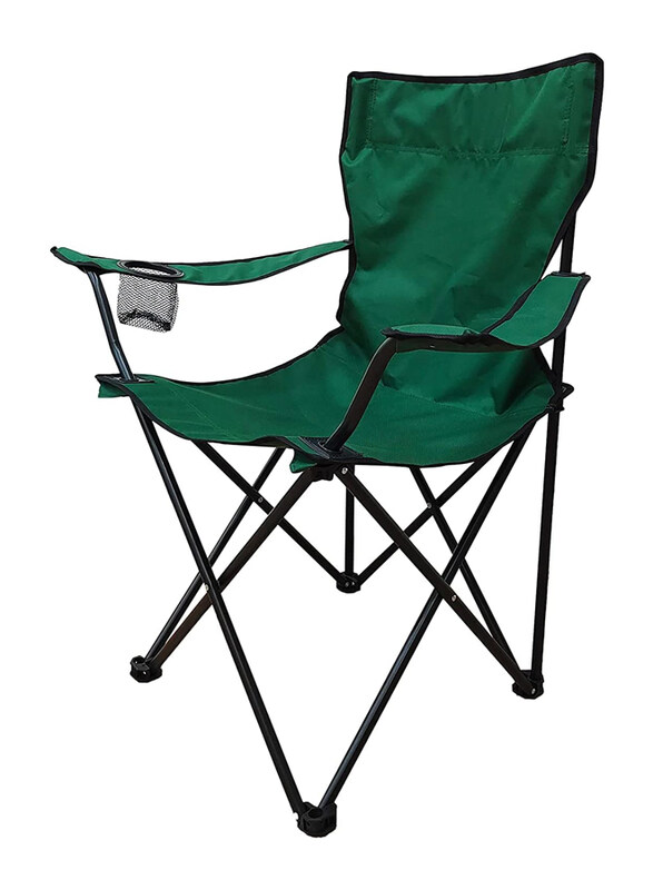Go2Camps Heavy Duty Alsaqer Foldable Camping Chair with Cup Holder Carry Bag, Green
Go2Camps Heavy Duty Alsaqer Foldable Camping Chair with Cup Holder Carry Bag, Green