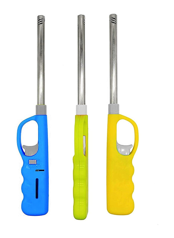 Generic 3-Piece Kitchen Gas Lighter Combo Pack without Gas, Multicolour
Generic 3-Piece Kitchen Gas Lighter Combo Pack without Gas, Multicolour