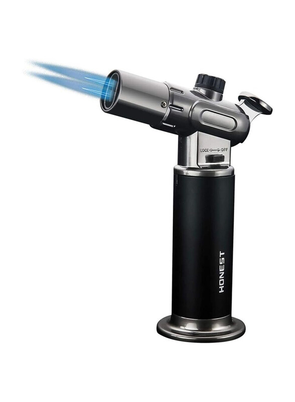 Generic Promise Culinary Torch Windproof Butane Torch Adjustable Flame Cooking Candle Lighter for Welding, Camping & Home Use, Black
Generic Promise Culinary Torch Windproof Butane Torch Adjustable Flame Cooking Candle Lighter for Welding, Camping & Home Use, Black