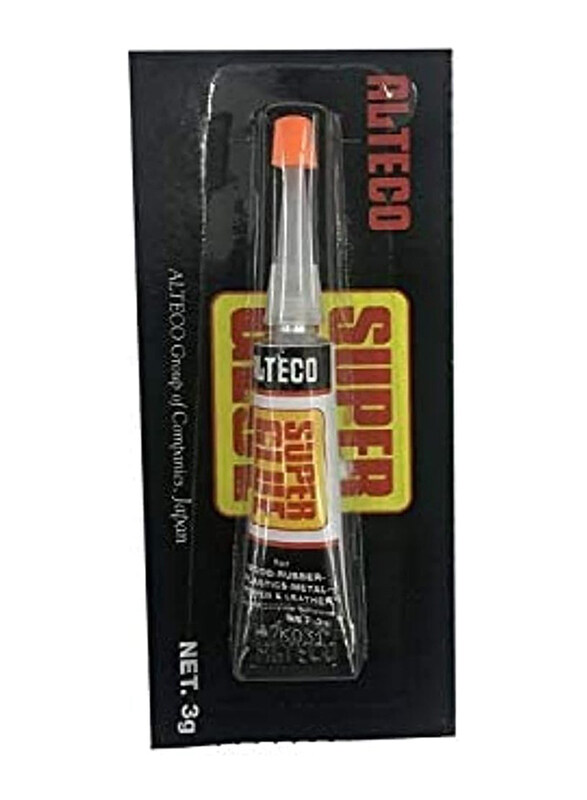 Alteco 3g Super Glue, Black