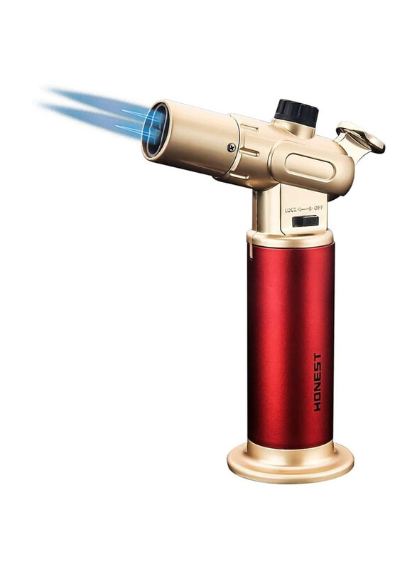 Promise Culinary Torch Windproof Butane Torch Adjustable Flame Cooking Torch Lighter, Red
Promise Culinary Torch Windproof Butane Torch Adjustable Flame Cooking Torch Lighter, Red