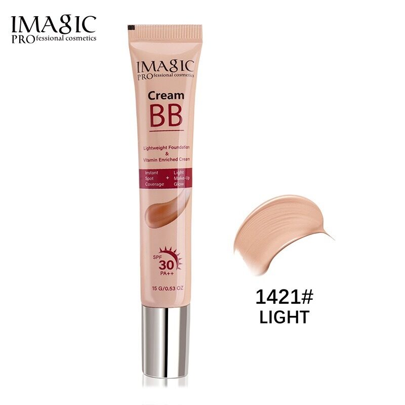 IMAGIC Natural BB Cream Lightweigh Hydrating Formula All in One Skin Perfecting Cream with SPF Protection (1421 LIGHT)
IMAGIC Natural BB Cream Lightweigh Hydrating Formula All in One Skin Perfecting Cream with SPF Protection (1421 LIGHT)