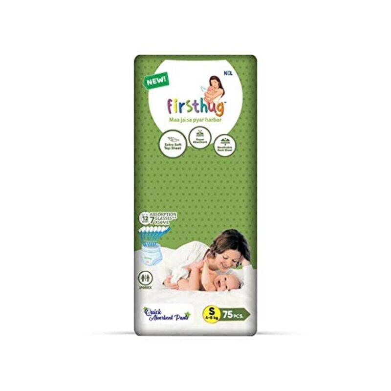 Firsthug Quick Absorbent Pants for Baby All round Protection Pants for Baby, Baby diapers, Super Absorbent 75 Pcs Size Small (upto 3 to 8)
Firsthug Quick Absorbent Pants for Baby All round Protection Pants for Baby, Baby diapers, Super Absorbent 75 Pcs Size Small (upto 3 to 8)