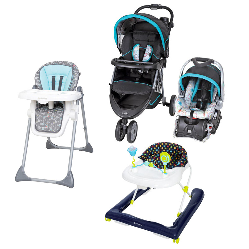 Baby Trend EZ Ride 5 Travel System Circle Stitch + Sit Right High Chair Straight N Arrow + Trend 2.0 Activity Walker Set, Multicolour
Baby Trend EZ Ride 5 Travel System Circle Stitch + Sit Right High Chair Straight N Arrow + Trend 2.0 Activity Walker Set, Multicolour