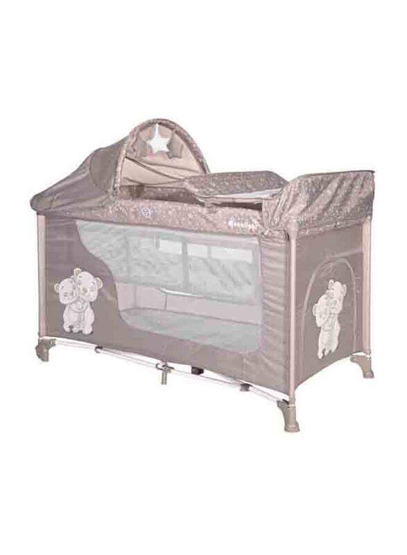 Lorelli Classic Baby Cot with 2 Layers Moonlight Rocker, String Hug, Light Pink
Lorelli Classic Baby Cot with 2 Layers Moonlight Rocker, String Hug, Light Pink