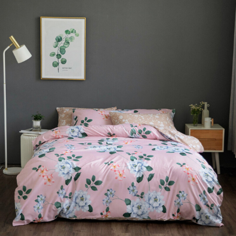 Deals For Less 6-Piece Luna Home Flowers Design Bedding Set, 1 Duvet Cover + 1 Fitted Bedsheet + 4 Pillow Covers, Blush Pink, King
Deals For Less 6-Piece Luna Home Flowers Design Bedding Set, 1 Duvet Cover + 1 Fitted Bedsheet + 4 Pillow Covers, Blush Pink, King