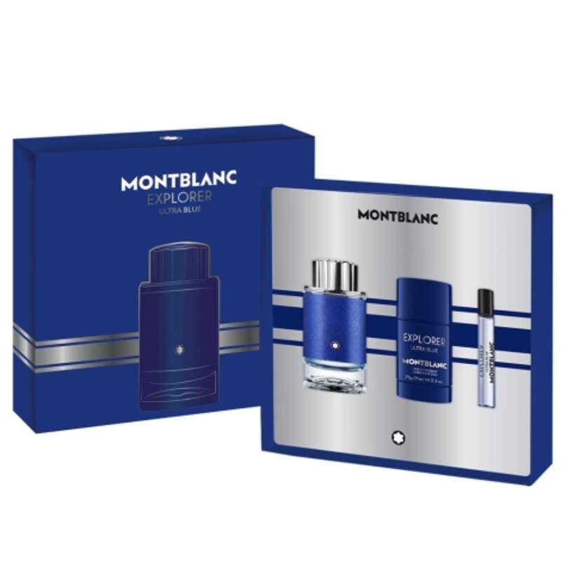 MONT BLANC EXPLORER ULTRA BLUE (M) SET EDP Perfume 100 ML+75 ML+DEO STICK 75 ML
MONT BLANC EXPLORER ULTRA BLUE (M) SET EDP Perfume 100 ML+75 ML+DEO STICK 75 ML