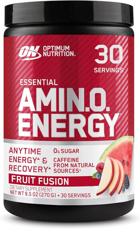 Optimum Nutrition Amino Energy Pre-Workout Fruit Fusion Flavor 30 Servings
Optimum Nutrition Amino Energy Pre-Workout Fruit Fusion Flavor 30 Servings
