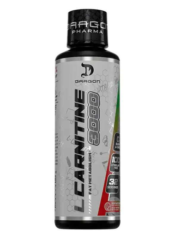 Dragon Pharma L-Carnitine 3000 Liquid 16.23 oz Sour Watermelon Flavor 32 Serving
Dragon Pharma L-Carnitine 3000 Liquid 16.23 oz Sour Watermelon Flavor 32 Serving