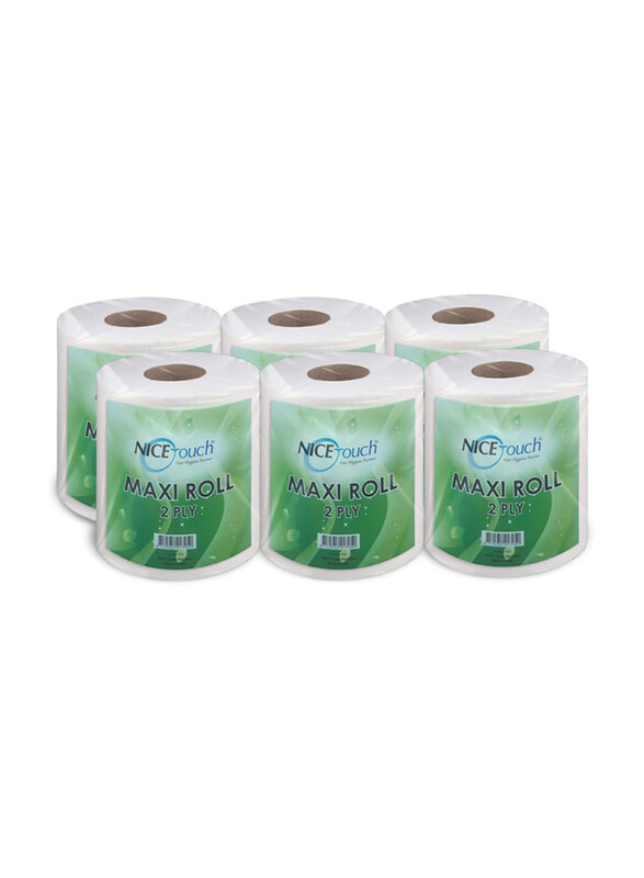 Brandsfinity Nice Touch Diamond Embossed Sheets Higher Absorbency & Ultra Soft Kitchen Tissue Paper Towel Maxi Roll, 6 Pieces x 600 Sheets
Brandsfinity Nice Touch Diamond Embossed Sheets Higher Absorbency & Ultra Soft Kitchen Tissue Paper Towel Maxi Roll, 6 Pieces x 600 Sheets