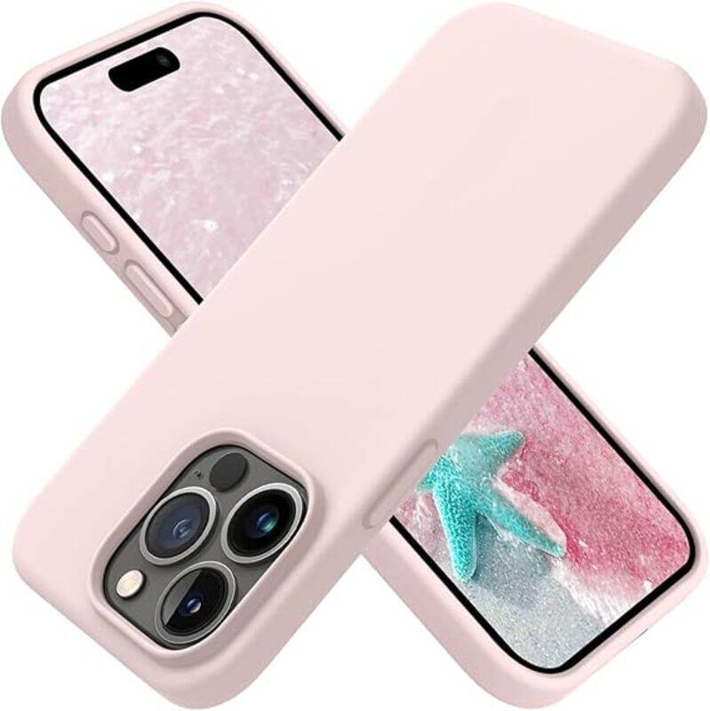 Generic Liquid Silicone case for iPhone 16 Pro MAX case cover Full Body Protection, Shockproof, Slim, Anti-Scratch Soft Microfiber Lining - light pink
Generic Liquid Silicone case for iPhone 16 Pro MAX case cover Full Body Protection, Shockproof, Slim, Anti-Scratch Soft Microfiber Lining - light pink