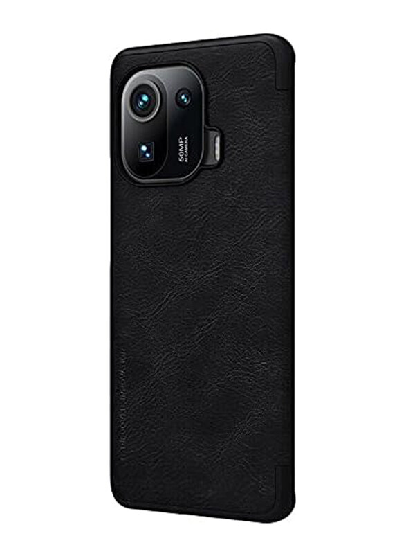 Nillkin Xiaomi Mi 11 Pro Qin Series Premium Wallet Flip Ultra-Thin Leather Mobile Phone Case Cover, Black
Nillkin Xiaomi Mi 11 Pro Qin Series Premium Wallet Flip Ultra-Thin Leather Mobile Phone Case Cover, Black