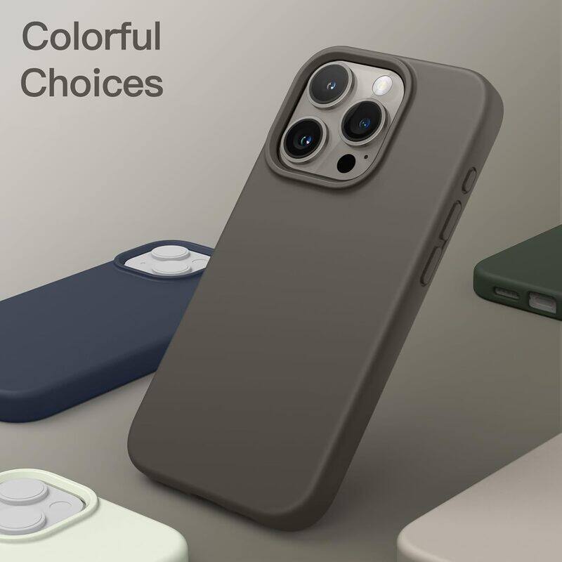 Generic iPhone 16 Pro Case, Silicone Protective Phone Case with Soft Anti-Scratch Microfiber Lining Utra Slim Drop Protection Phone Cover grey
Generic iPhone 16 Pro Case, Silicone Protective Phone Case with Soft Anti-Scratch Microfiber Lining Utra Slim Drop Protection Phone Cover grey