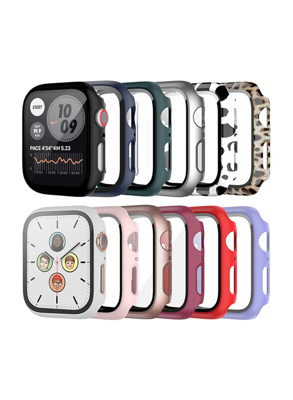 JZK Hard PC Full Coverage Slim Guard Bumper HD Ultra-Thin Case with Tempered Glass Screen Protector for Apple Watch Series 3/2/1 & iWatch 42mm, 12 Pie
JZK Hard PC Full Coverage Slim Guard Bumper HD Ultra-Thin Case with Tempered Glass Screen Protector for Apple Watch Series 3/2/1 & iWatch 42mm, 12 Pie