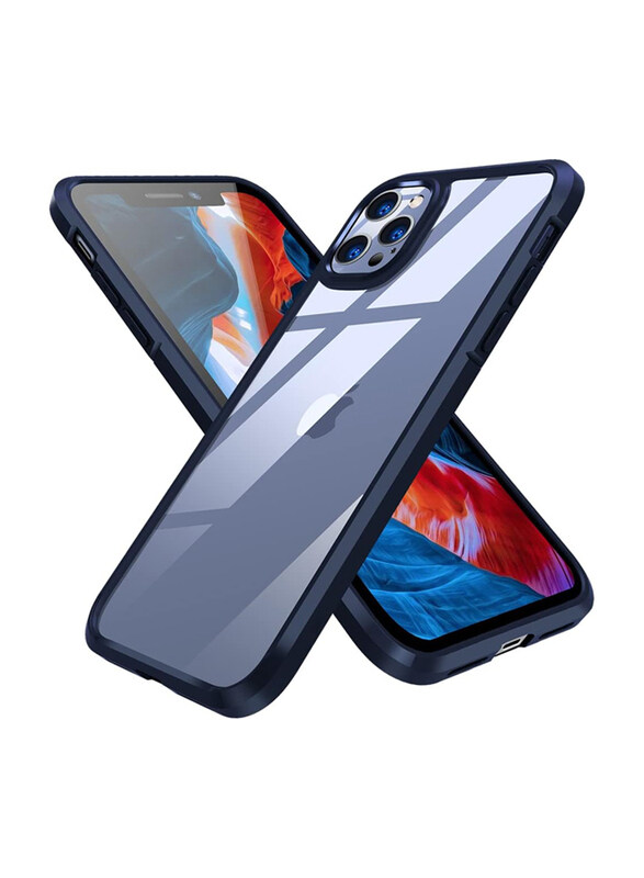 X-Level Apple iPhone 12 Pro Max 6.7-Inch Anti-Yellowing Scratch Resistant Heavy Duty Shockproof Protective Mobile Phone Case Cover, Blue/Clear
X-Level Apple iPhone 12 Pro Max 6.7-Inch Anti-Yellowing Scratch Resistant Heavy Duty Shockproof Protective Mobile Phone Case Cover, Blue/Clear
