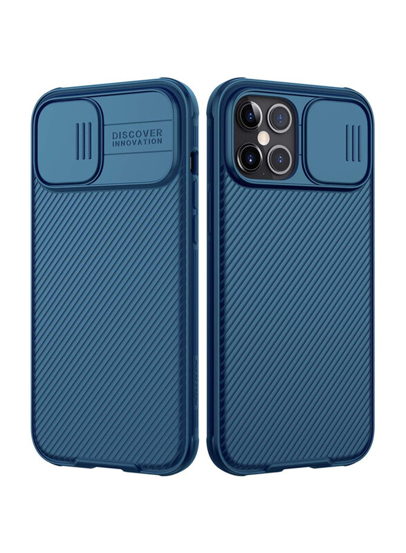 Nillkin Apple iPhone 12 Pro Max Upgrade CamShield Slim Protective Mobile Phone Case Cover with Slide Camera Cover, Blue
Nillkin Apple iPhone 12 Pro Max Upgrade CamShield Slim Protective Mobile Phone Case Cover with Slide Camera Cover, Blue
