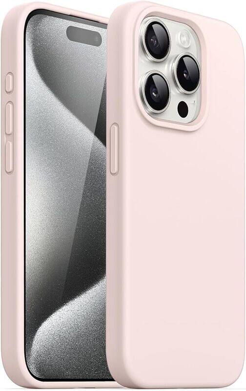 Generic Silicone Case for iPhone 15 Pro 6.1 Inch, Silky soft Touch Full-Body Protective Phone Cas, Shockproof Cover Light Pink
Generic Silicone Case for iPhone 15 Pro 6.1 Inch, Silky soft Touch Full-Body Protective Phone Cas, Shockproof Cover Light Pink