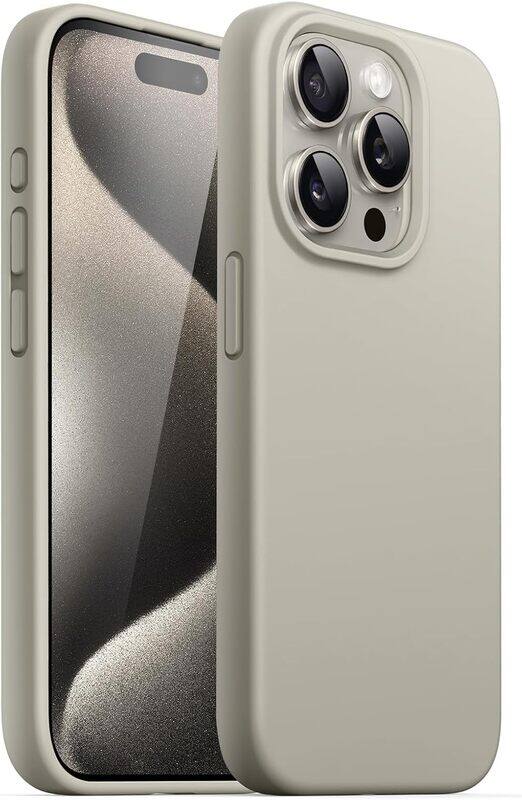 Generic Silicone Case for iPhone 16 Pro max 6.7-Inch, Silky-Soft Touch Full-Body Protective Phone Case, Shockproof Cover in grey
Generic Silicone Case for iPhone 16 Pro max 6.7-Inch, Silky-Soft Touch Full-Body Protective Phone Case, Shockproof Cover in grey