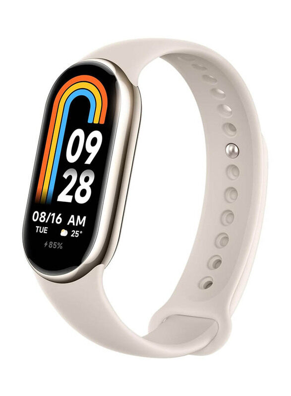 Xiaomi Mi Smart Band 8 Fitness Tracker With Heart Rate Blood Oxygen and Sleep Monitoring Functions, Light Gold
Xiaomi Mi Smart Band 8 Fitness Tracker With Heart Rate Blood Oxygen and Sleep Monitoring Functions, Light Gold