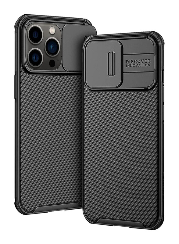 Nillkin Apple iPhone 13 Pro Max 6.7-inch CamShield Pro Case Hard Back Mobile Phone Case Cover, Black
Nillkin Apple iPhone 13 Pro Max 6.7-inch CamShield Pro Case Hard Back Mobile Phone Case Cover, Black
