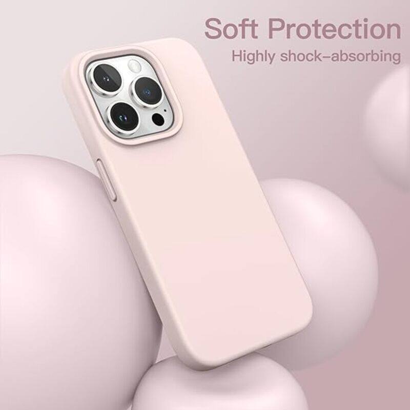 Generic Silicone Case for iPhone 15 Pro max 6.7 Inch, Silky soft Touch Full-Body Protective Phone Cas, Shockproof Cover Light Pink
Generic Silicone Case for iPhone 15 Pro max 6.7 Inch, Silky soft Touch Full-Body Protective Phone Cas, Shockproof Cover Light Pink