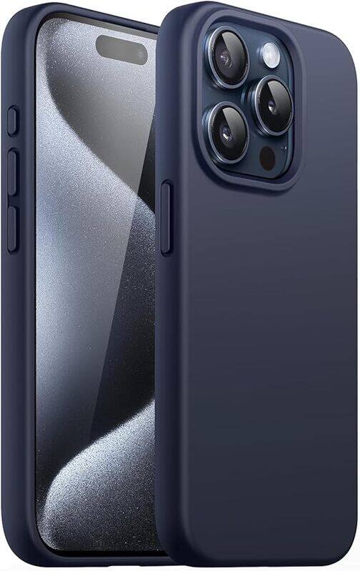 Generic Silicone Case for iPhone 15 Pro 6.7 Inch, Silky soft Touch Full-Body Protective Phone Cas, Shockproof Cover blue
Generic Silicone Case for iPhone 15 Pro 6.7 Inch, Silky soft Touch Full-Body Protective Phone Cas, Shockproof Cover blue