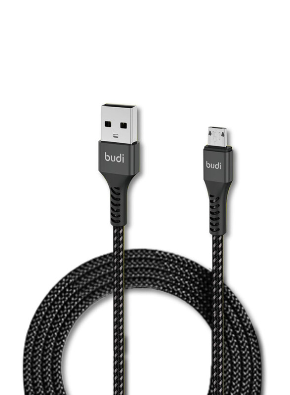 Budi 1-Meter Micro USB 2A Charge/Sync Cable, Micro USB to USB Type A for Smartphones/Tablets, Black
Budi 1-Meter Micro USB 2A Charge/Sync Cable, Micro USB to USB Type A for Smartphones/Tablets, Black