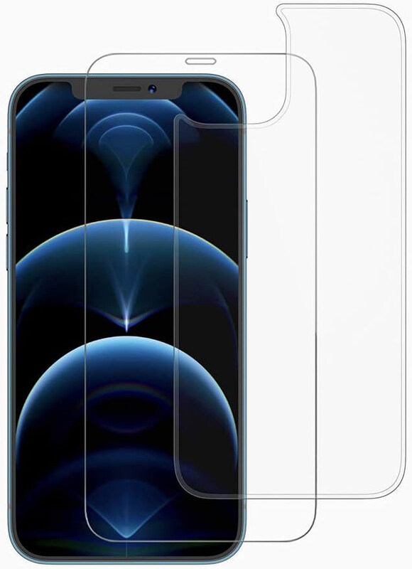 Generic Apple iPhone 12 Pro Max Tempered Glass Screen Protector with Back Screen Protector, Clear
Generic Apple iPhone 12 Pro Max Tempered Glass Screen Protector with Back Screen Protector, Clear
