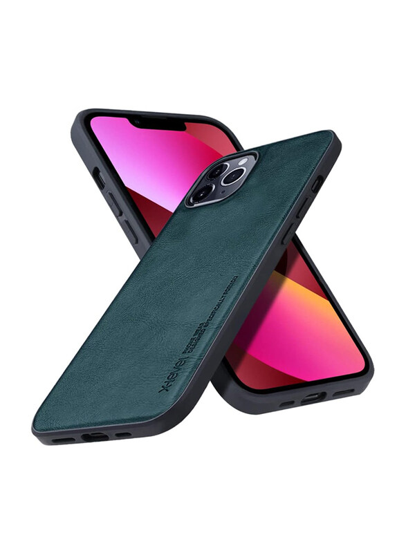 X-level Apple iPhone 13 6.1" Anti-Scratch Premium Leather Soft TPU Bumper Shockproof Protective Mobile Phone Cover Case, Midnight Green
X-level Apple iPhone 13 6.1" Anti-Scratch Premium Leather Soft TPU Bumper Shockproof Protective Mobile Phone Cover Case, Midnight Green