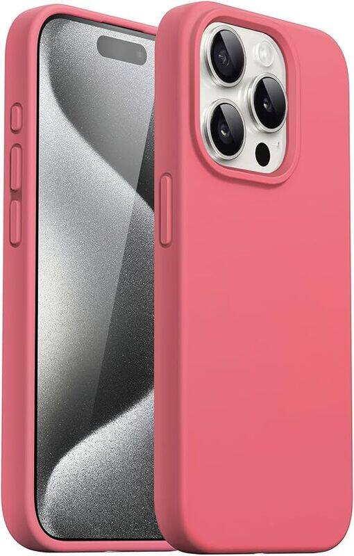 Generic Liquid Silicone case for iPhone 15 Pro max case cover Full Body Protection, Shockproof, Slim, Anti-Scratch Soft Microfiber Lining Red
Generic Liquid Silicone case for iPhone 15 Pro max case cover Full Body Protection, Shockproof, Slim, Anti-Scratch Soft Microfiber Lining Red