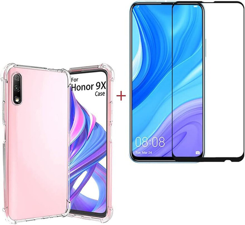 Generic Huawei Y9s/ 9X Ultra Thin Silicone TPU Airbag Anti-Shock Anti-scratch Mobile Phone Case Cover with Tempered Glass Screen Protector, Clear
Generic Huawei Y9s/ 9X Ultra Thin Silicone TPU Airbag Anti-Shock Anti-scratch Mobile Phone Case Cover with Tempered Glass Screen Protector, Clear