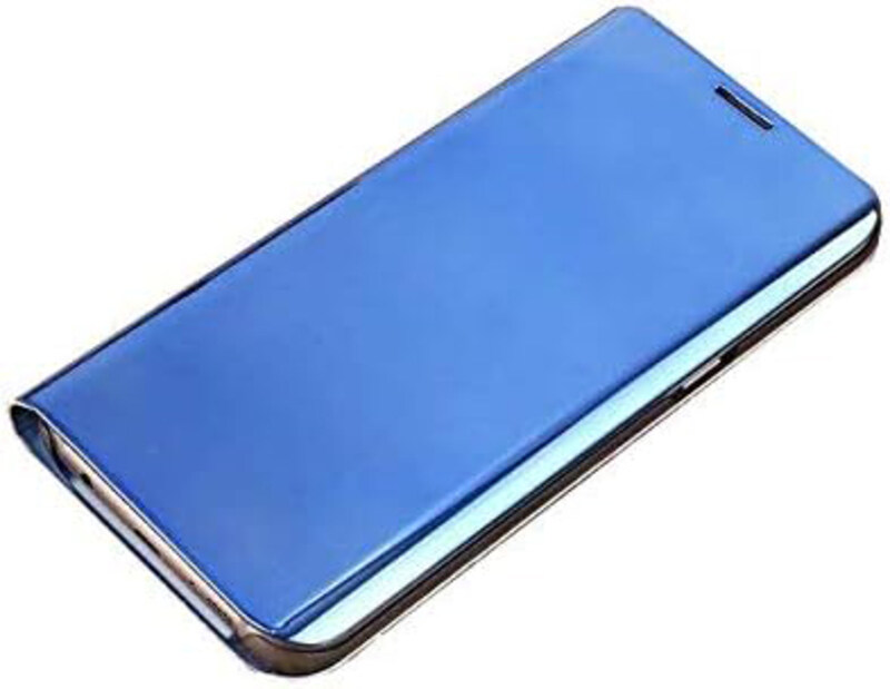Generic Samsung Galaxy A7-2018/A750 Clear View Standing Mirror Mobile Phone Case Cover with Out Sensor Not Smart, Blue
Generic Samsung Galaxy A7-2018/A750 Clear View Standing Mirror Mobile Phone Case Cover with Out Sensor Not Smart, Blue