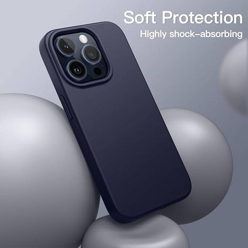 Generic Silicone Case for iPhone 15 Pro max 6.7 Inch, Silky soft Touch Full-Body Protective Phone Cas, Shockproof Cover blue
Generic Silicone Case for iPhone 15 Pro max 6.7 Inch, Silky soft Touch Full-Body Protective Phone Cas, Shockproof Cover blue
