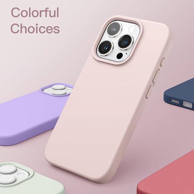 Generic Silicone Case for iPhone 16 Pro 6.7 Inch, Silky soft Touch Full-Body Protective Phone Cas, Shockproof Cover Light Pink
Generic Silicone Case for iPhone 16 Pro 6.7 Inch, Silky soft Touch Full-Body Protective Phone Cas, Shockproof Cover Light Pink