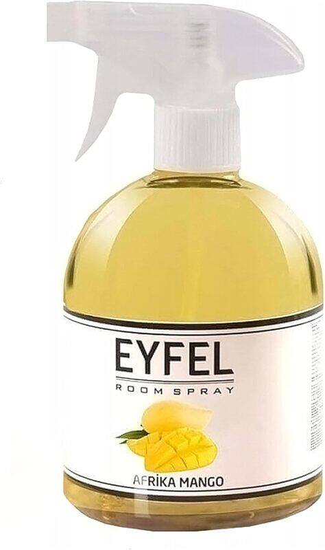 Eyfel Afrikan Mango Scented Room Spray Air Freshener Long Lasting Aroma, 500ml Premium Essential Oils for Home & Office
Eyfel Afrikan Mango Scented Room Spray Air Freshener Long Lasting Aroma, 500ml Premium Essential Oils for Home & Office
