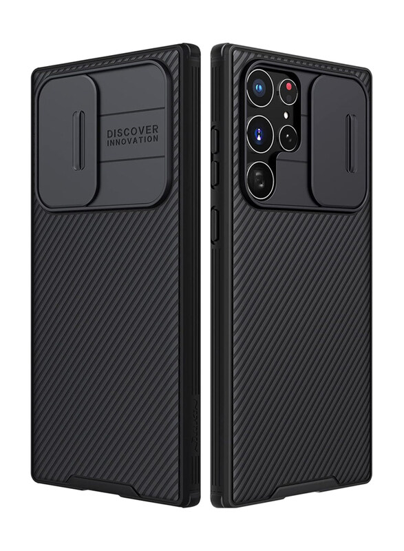 Nillkin Samsung Galaxy S22 Ultra CamShield Pro Mobile Phone Case Cover with Camera Protection, Black
Nillkin Samsung Galaxy S22 Ultra CamShield Pro Mobile Phone Case Cover with Camera Protection, Black