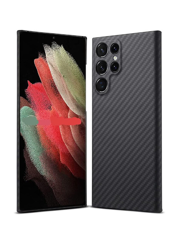 Generic Samsung Galaxy S23 Ultra Real Aramid Fiber Precise Hole Position with Ultra Slim Protective Shockproof Mobile Phone Case Cover, 1500D, Black
Generic Samsung Galaxy S23 Ultra Real Aramid Fiber Precise Hole Position with Ultra Slim Protective Shockproof Mobile Phone Case Cover, 1500D, Black