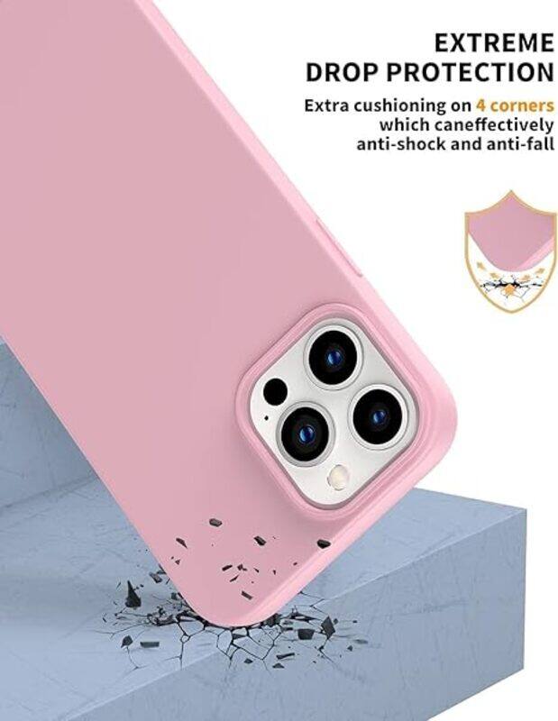 Generic Premium Liquid Silicone Case for iPhone 15 Pro Full Body Shockproof Protection, Anti-Scratch Coating, Soft Microfiber Lining, Ultra-Slim Design light
Generic Premium Liquid Silicone Case for iPhone 15 Pro Full Body Shockproof Protection, Anti-Scratch Coating, Soft Microfiber Lining, Ultra-Slim Design light