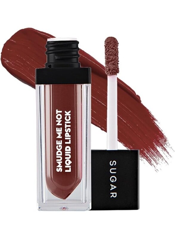 Sugar Cosmetics Smudge Me Not Liquid Lipstick14 Teak Mystique (Warm Brown) Intensely Pigmented Liquid Matte Finish, Longwearing Formula, Smudgeproof
Sugar Cosmetics Smudge Me Not Liquid Lipstick14 Teak Mystique (Warm Brown) Intensely Pigmented Liquid Matte Finish, Longwearing Formula, Smudgeproof
