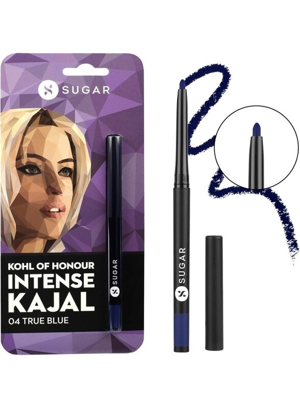 Sugar Cosmetics Kohl Of Honour Intense Matte Kajal Pencil, Lasts 12 Hours+, Transferproof & Smudgeproof, Paraben Free, 0.25 Gm - 04 True Blue
Sugar Cosmetics Kohl Of Honour Intense Matte Kajal Pencil, Lasts 12 Hours+, Transferproof & Smudgeproof, Paraben Free, 0.25 Gm - 04 True Blue
