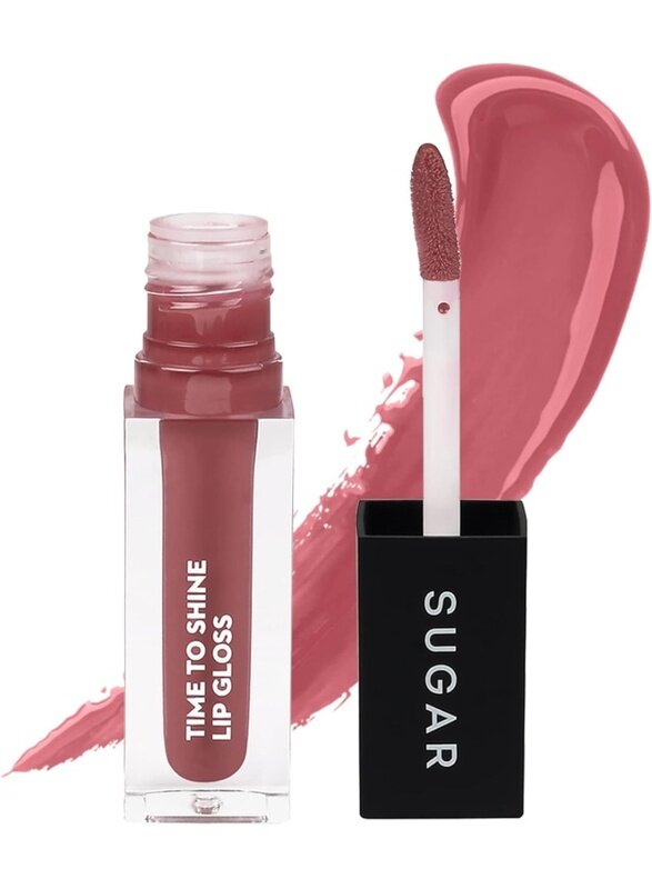 Sugar Cosmetics Time To Shine - Lip Gloss - 02 Velma Pinkley (Pink Nude) - 4.5 gms - High Shine Lip Gloss with Jojoba Oil
Sugar Cosmetics Time To Shine - Lip Gloss - 02 Velma Pinkley (Pink Nude) - 4.5 gms - High Shine Lip Gloss with Jojoba Oil
