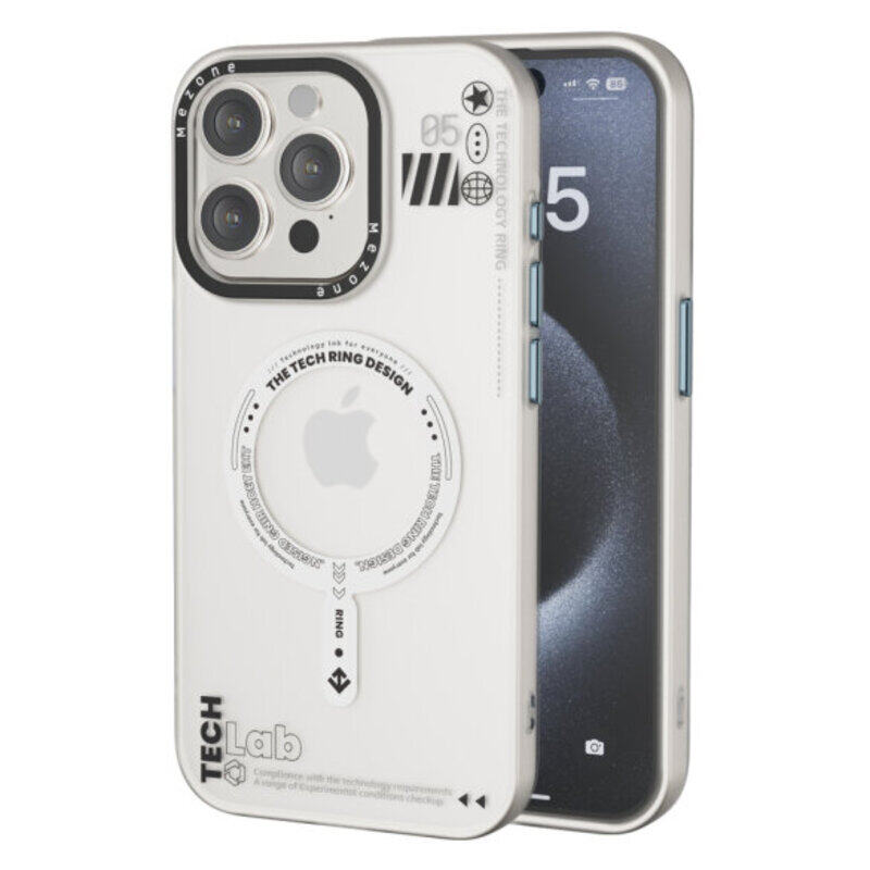 Mezone Tech MagSafe Case, Shockproof & Anti-Yellowing Matte Finish Phone Case Compatible For iPhone 14 Pro Max White
Mezone Tech MagSafe Case, Shockproof & Anti-Yellowing Matte Finish Phone Case Compatible For iPhone 14 Pro Max White